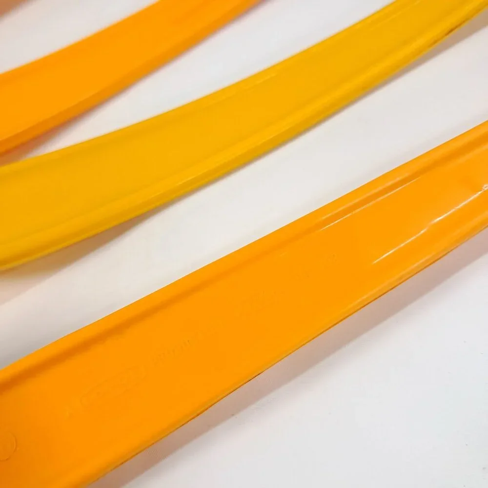 Vintage Hutzler yellow cooking utensils turner spatula serving spoon meat fork‎